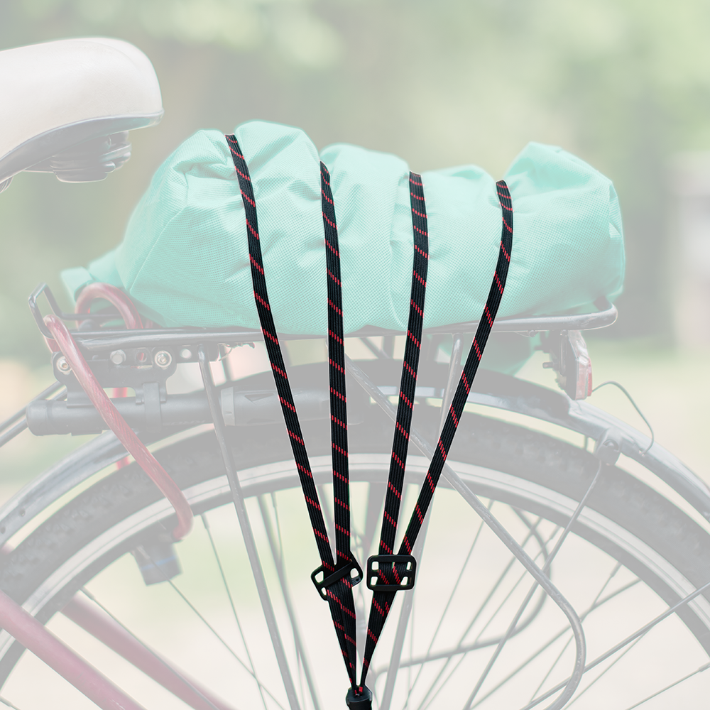 Bungee Spider Hook Elastic Rubber for Bike Rack, Black