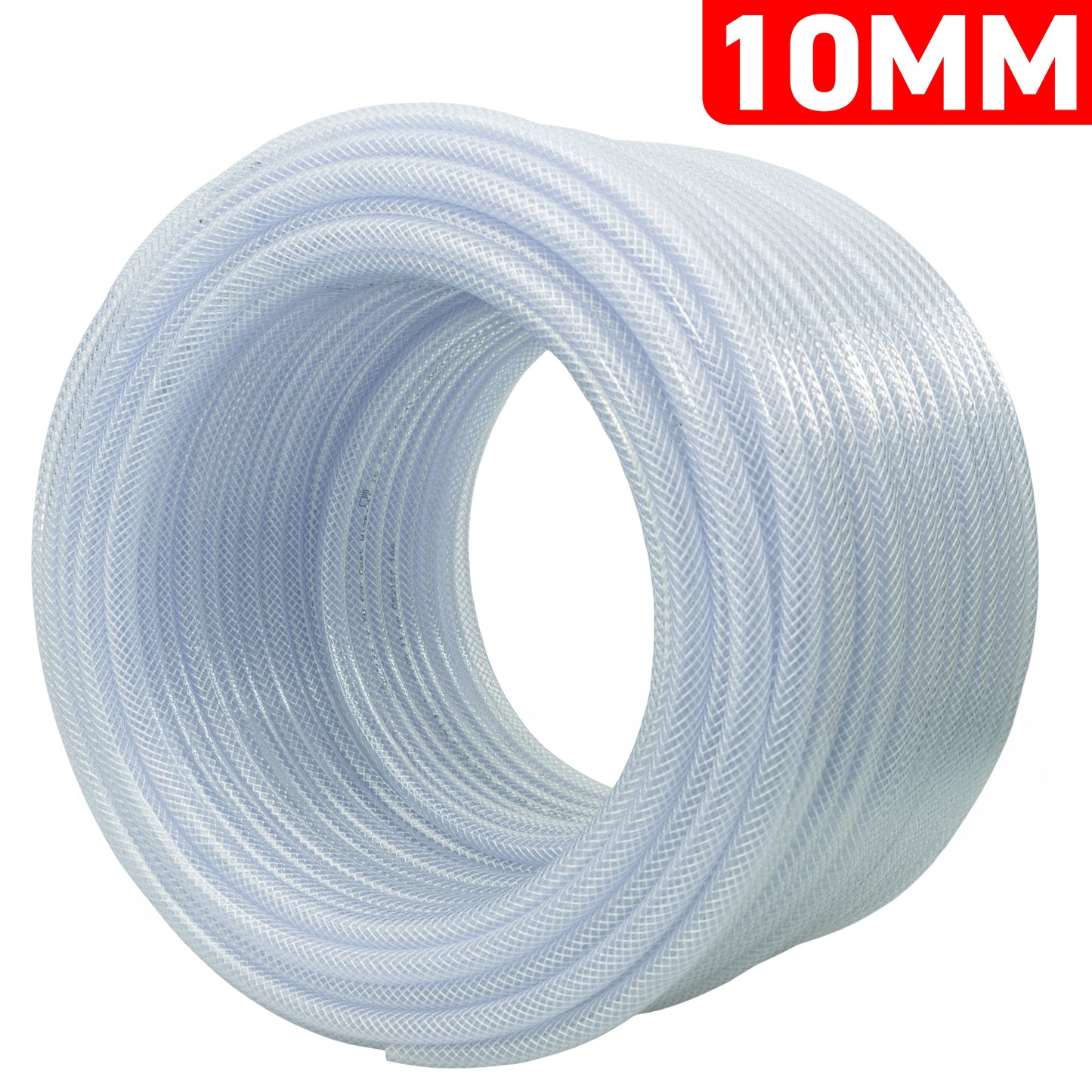 Clear Braided PVC Pipe 10mm*1.6mm