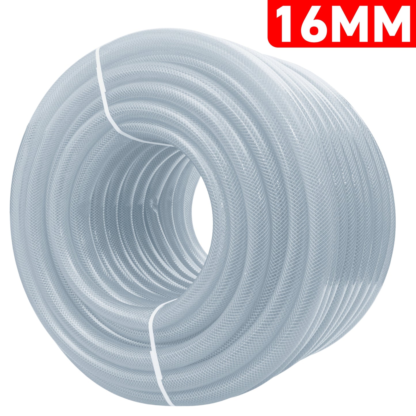 Clear Braided PVC Pipe 16mm*1.9mm