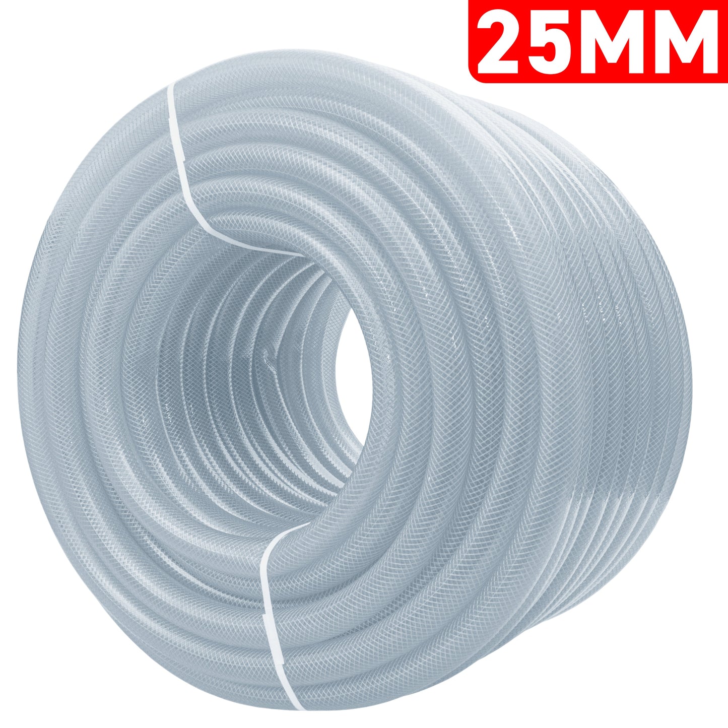 Clear Braided PVC Pipe 25mm*3.5mm