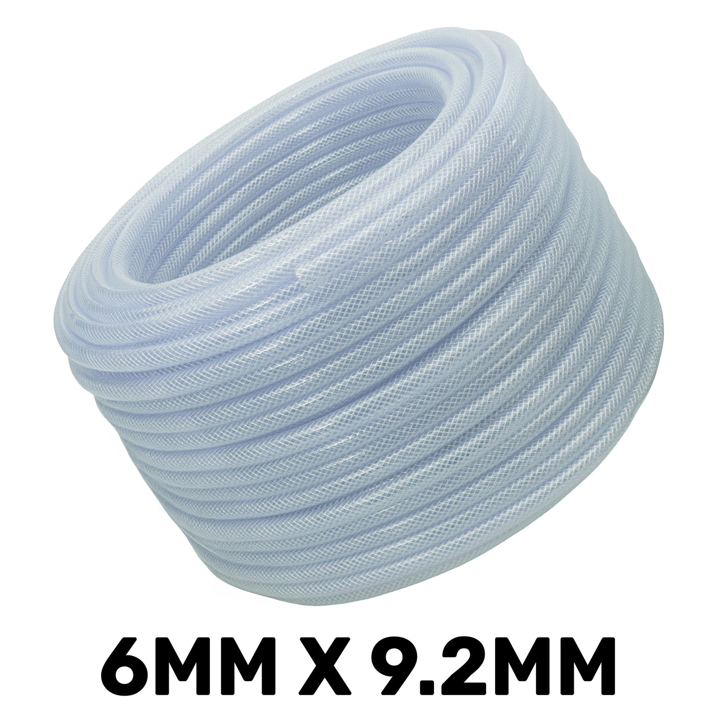 Clear Braided PVC Pipe 6mm*1.6mm