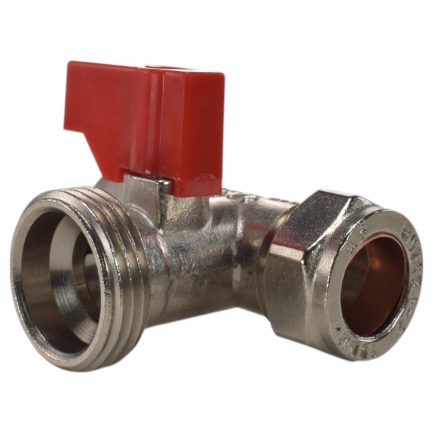 Polished Brass 13mm Barb Tap STANDARD Connection Kit x2