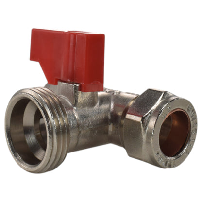 Polished Brass 13mm Barb Tap STANDARD Connection Kit x2