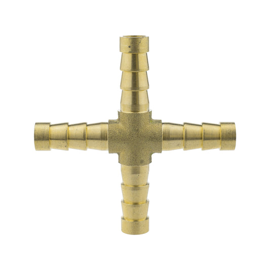 Brass Cross Joiner 6mm