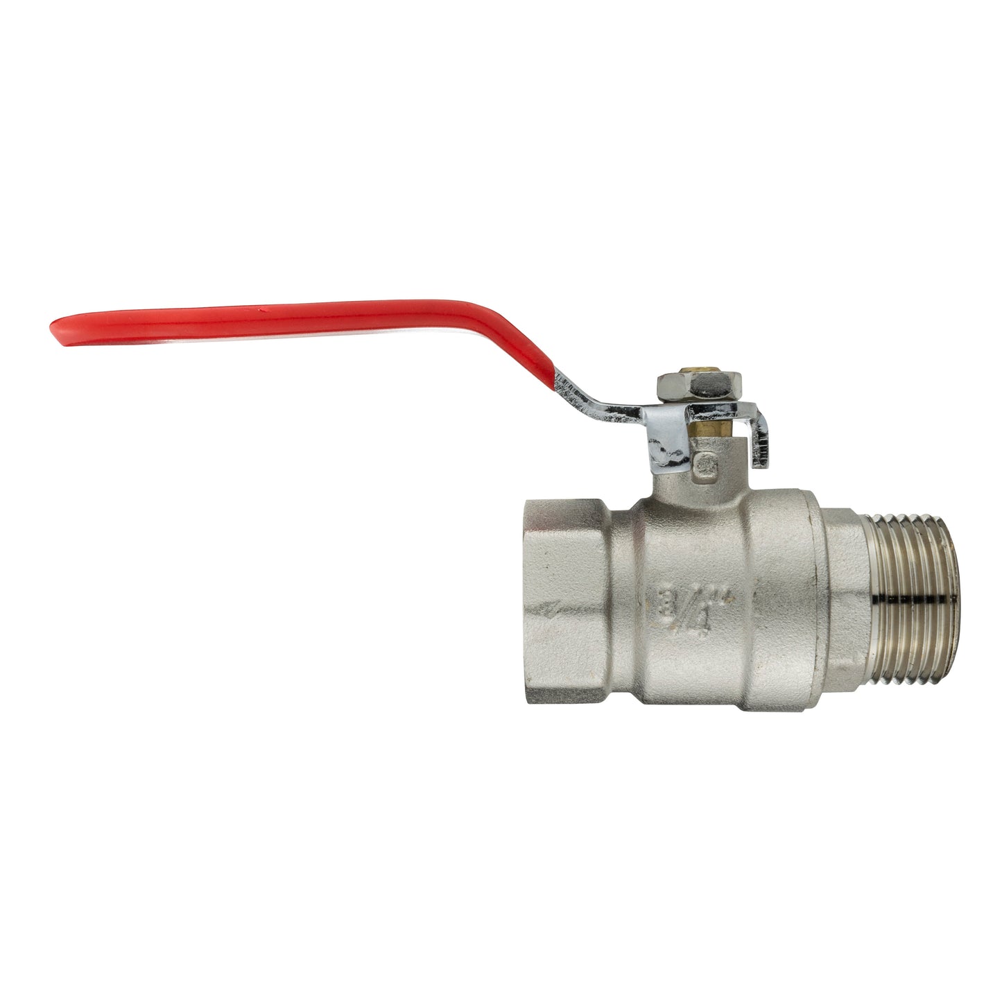 IBC 2” S60X6 Cap with Lever Valve and 16mm Barbed Elbow