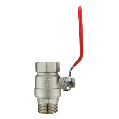 IBC 2” S60X6 Cap with Lever Valve, Click Lock and Hose Connector Zinc