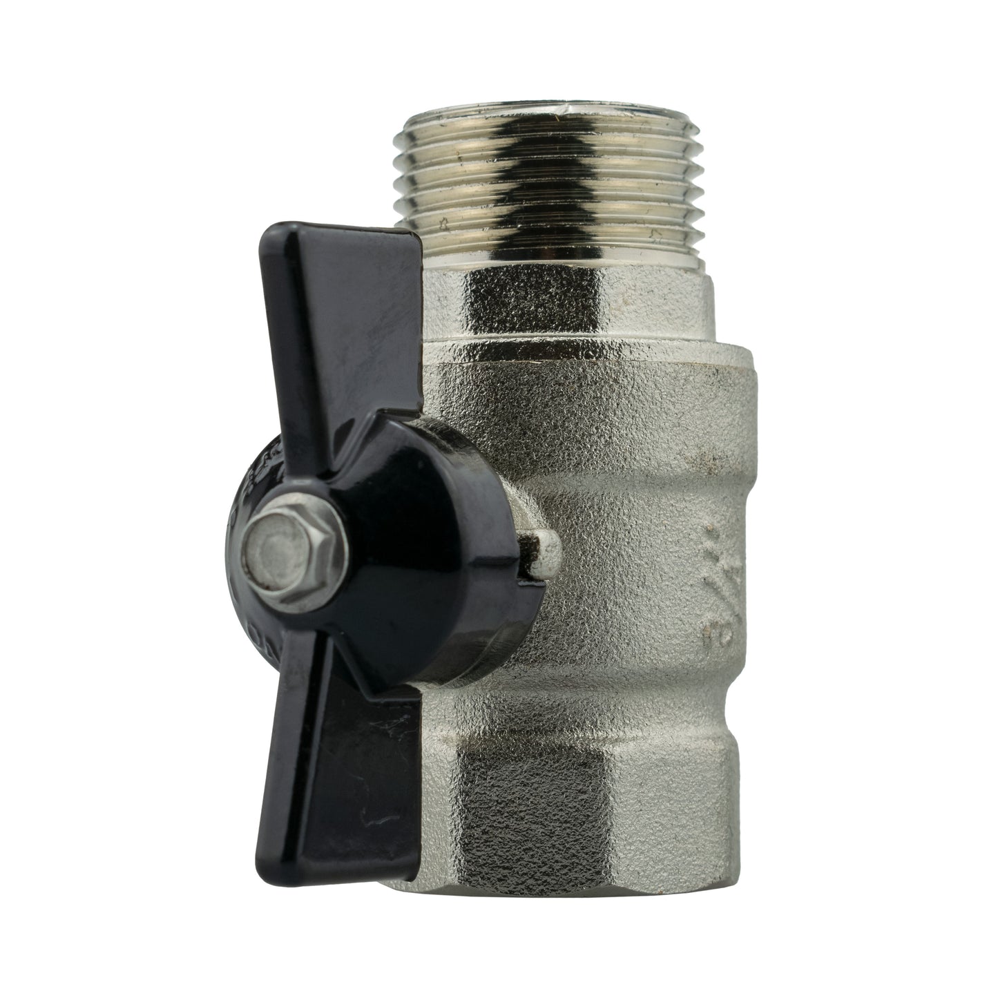 Wall Flange Kit 32mm MDPE + Bib Valve + Click Lock Male Lime
