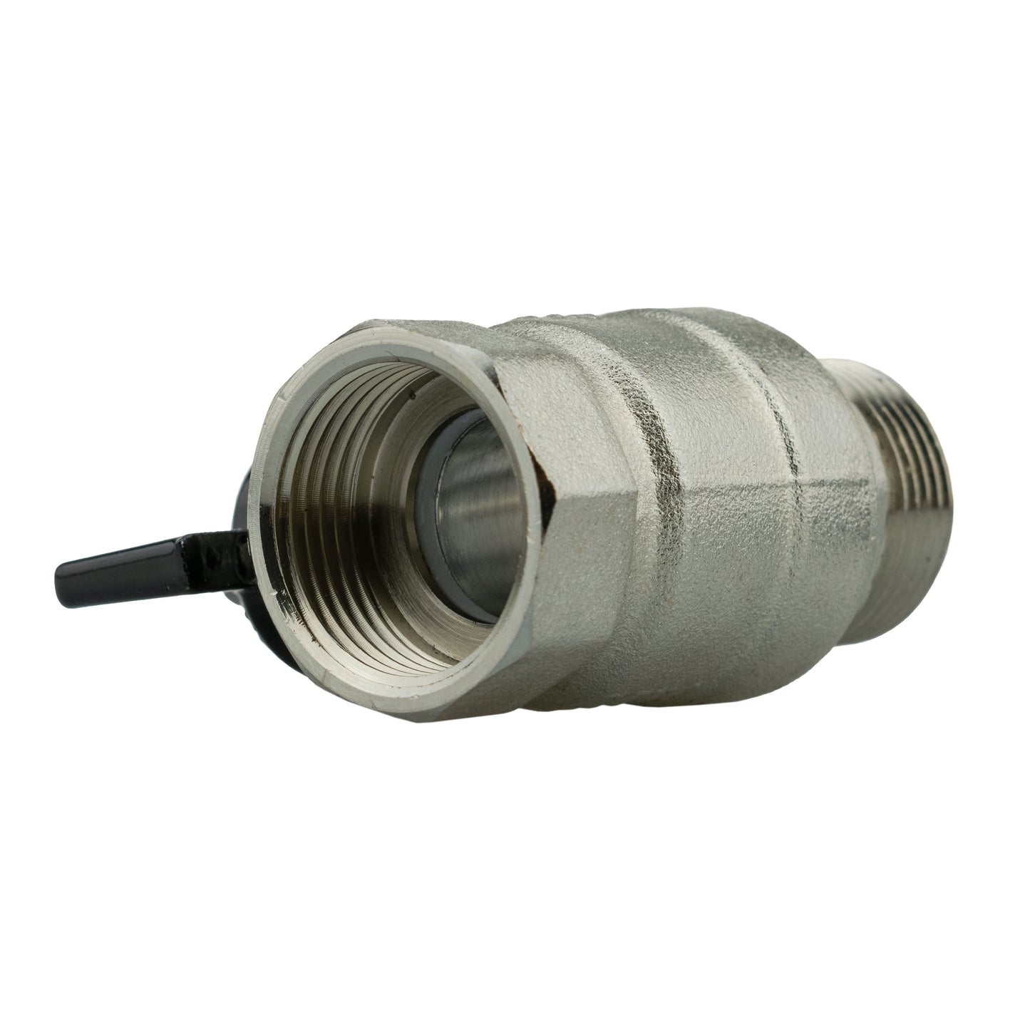 Wall Flange Kit 32mm MDPE + Bib Valve + Click Lock Male Lime