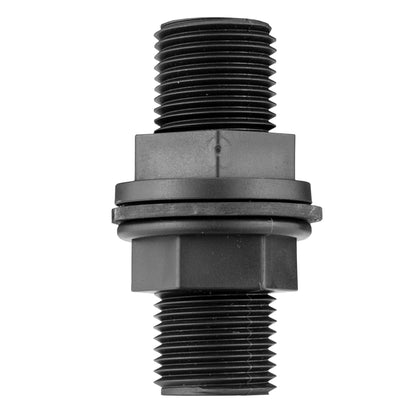 Tank Connector with Washer 1/2" BSPM