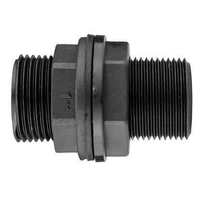 Tank Connector with Washer 2" BSPM