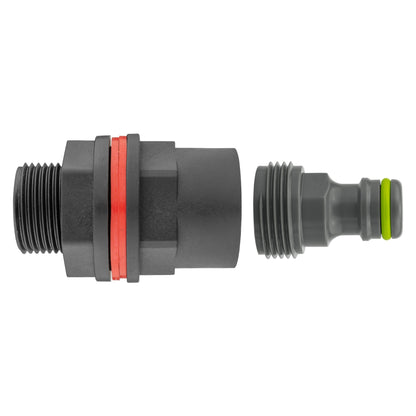 Water Butt Kit 3/4” BSPM-F with Male Quick Connector (Lime)