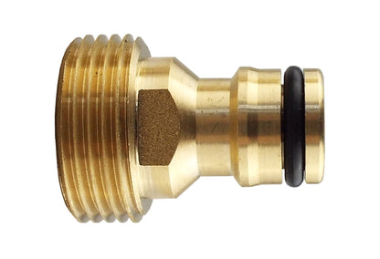 Tap Connector Snap-On Male - 3/4" BSPM Brass