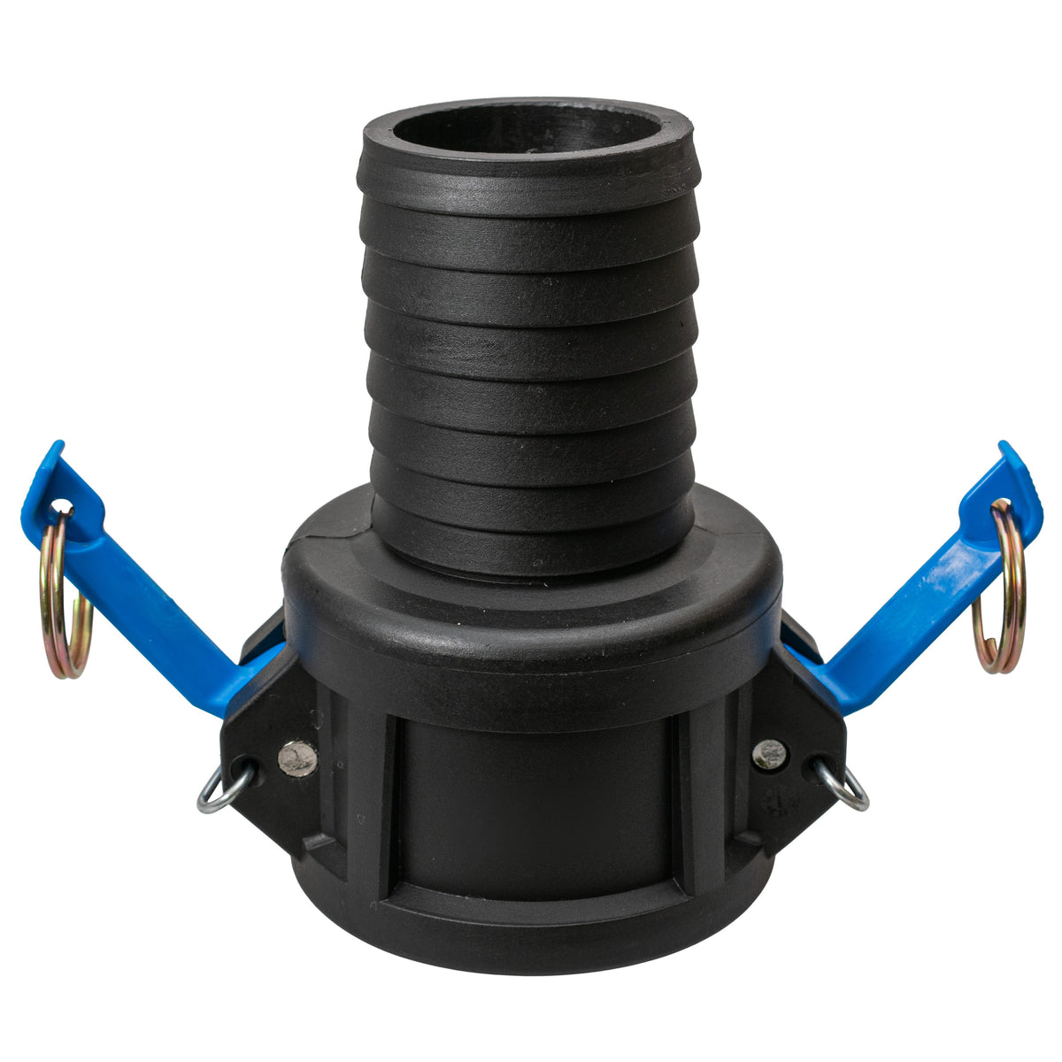 IBC 2” S60X6 Valve with IBC S60X6 - 2” Camlock Fitting and 2” Type C Camlock