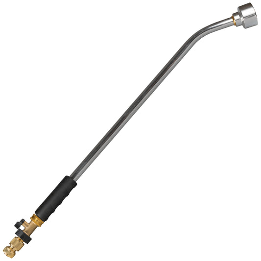 75cm Garden Watering Lance with Brass Valve and Quick Connect Hose Connector