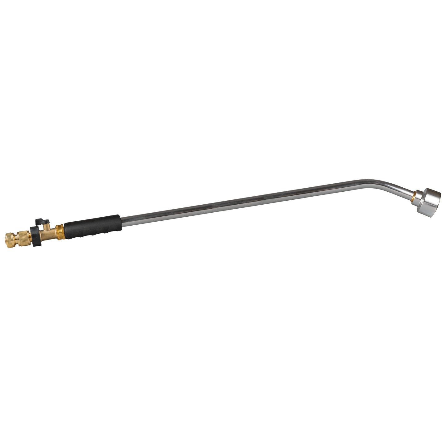 90cm Garden Watering Lance with Brass Valve and Quick Connect Hose Connector