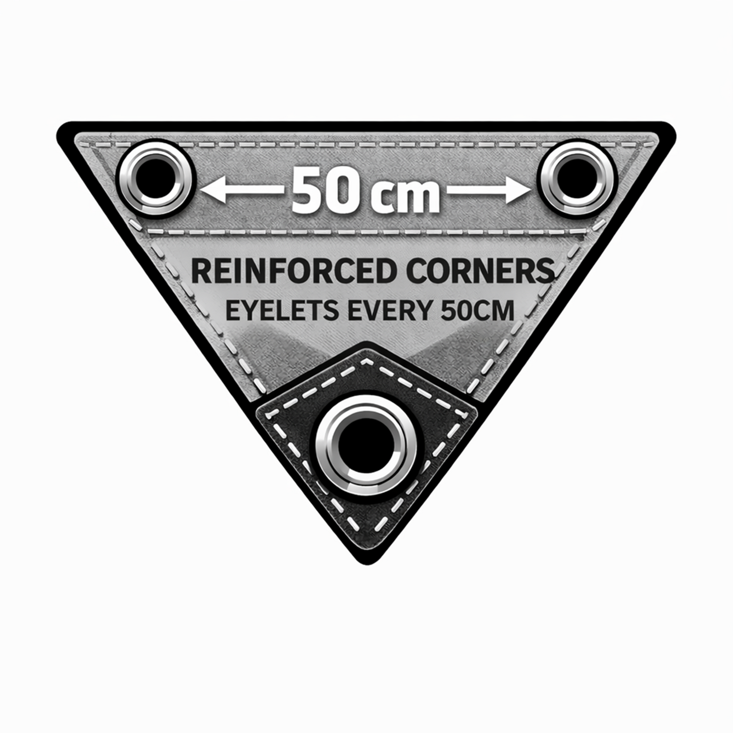 Silver XL-Grade Tarpaulin 3m x 3m