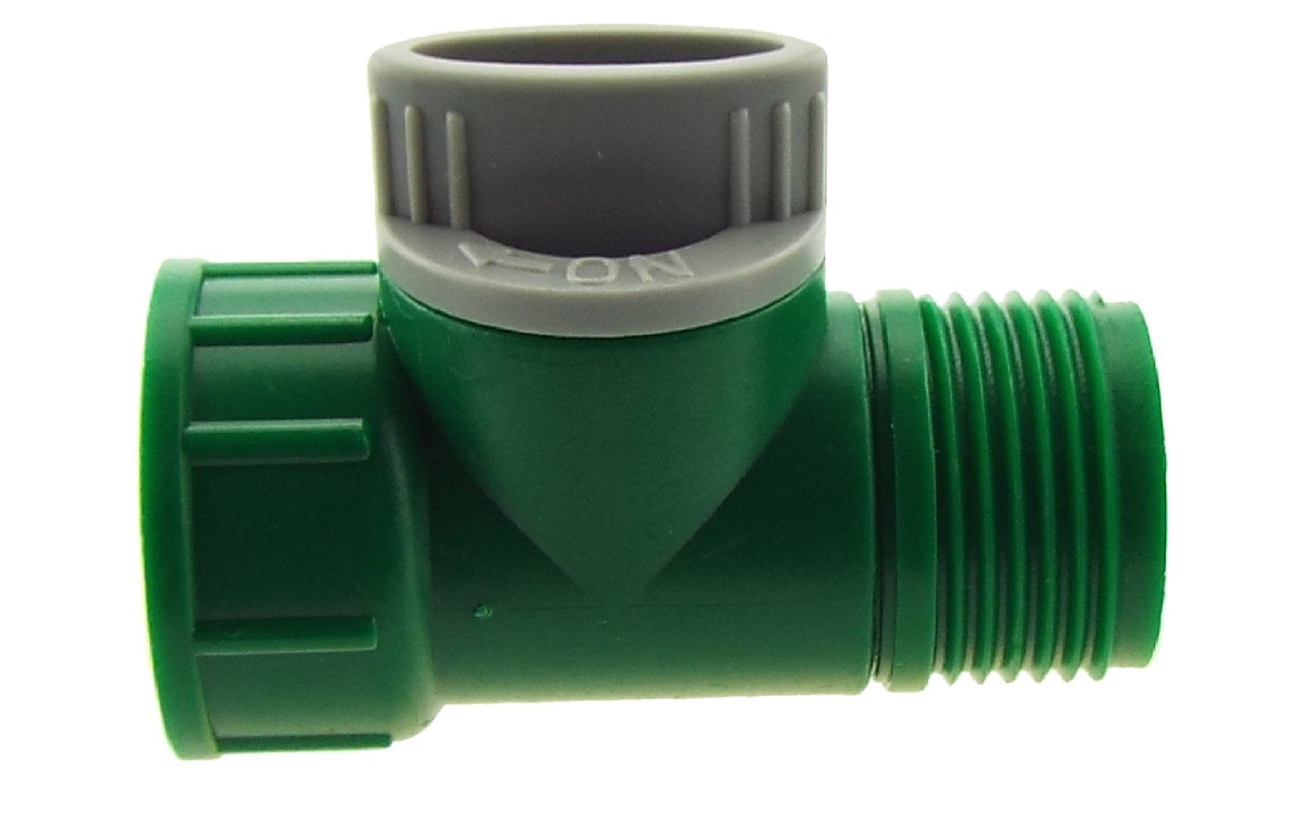 Tap Adapter with Valve 3/4" BSPM-F Green/Grey