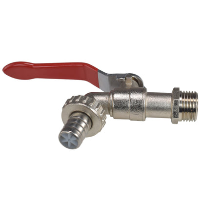 Lever Tap Kit with Barb/Quick Connect Outlet, 1/2" and 3/4" BSP Thread Inlet