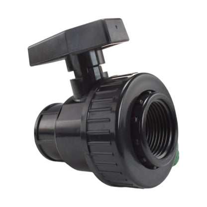 1” BSP Water Butt Fitting with Full Flow PP Valve and 32mm MDPE Fitting
