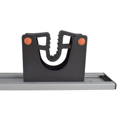 Wall Mount Tool Holder Rail - Gripper Design (3 Handles)