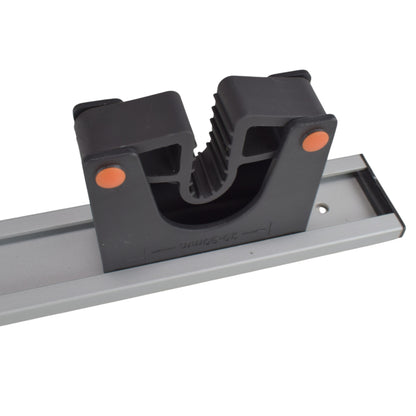 Wall Mount Tool Holder Rail - Gripper Design (3 Handles)