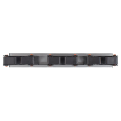 Wall Mount Tool Holder Rail - Gripper Design (3 Handles)