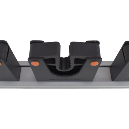Wall Mount Tool Holder Rail - Gripper Design (3 Handles)
