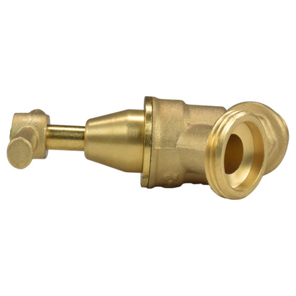 Brass Bib Tap Kit with Barb/Quick Connect Outlet, 1/2" and 3/4" BSP Thread Inlet