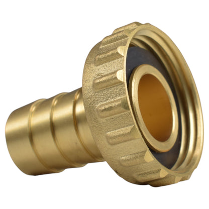 Brass Bib Tap Kit with Barb/Quick Connect Outlet, 1/2" and 3/4" BSP Thread Inlet