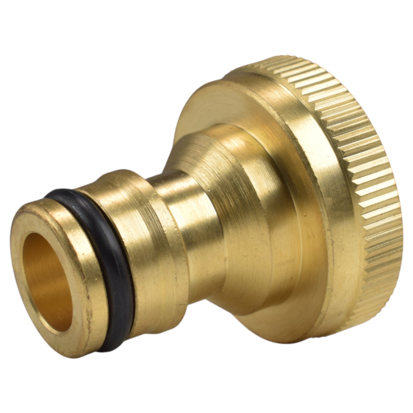 Brass Bib Tap Kit with Barb/Quick Connect Outlet, 1/2" and 3/4" BSP Thread Inlet