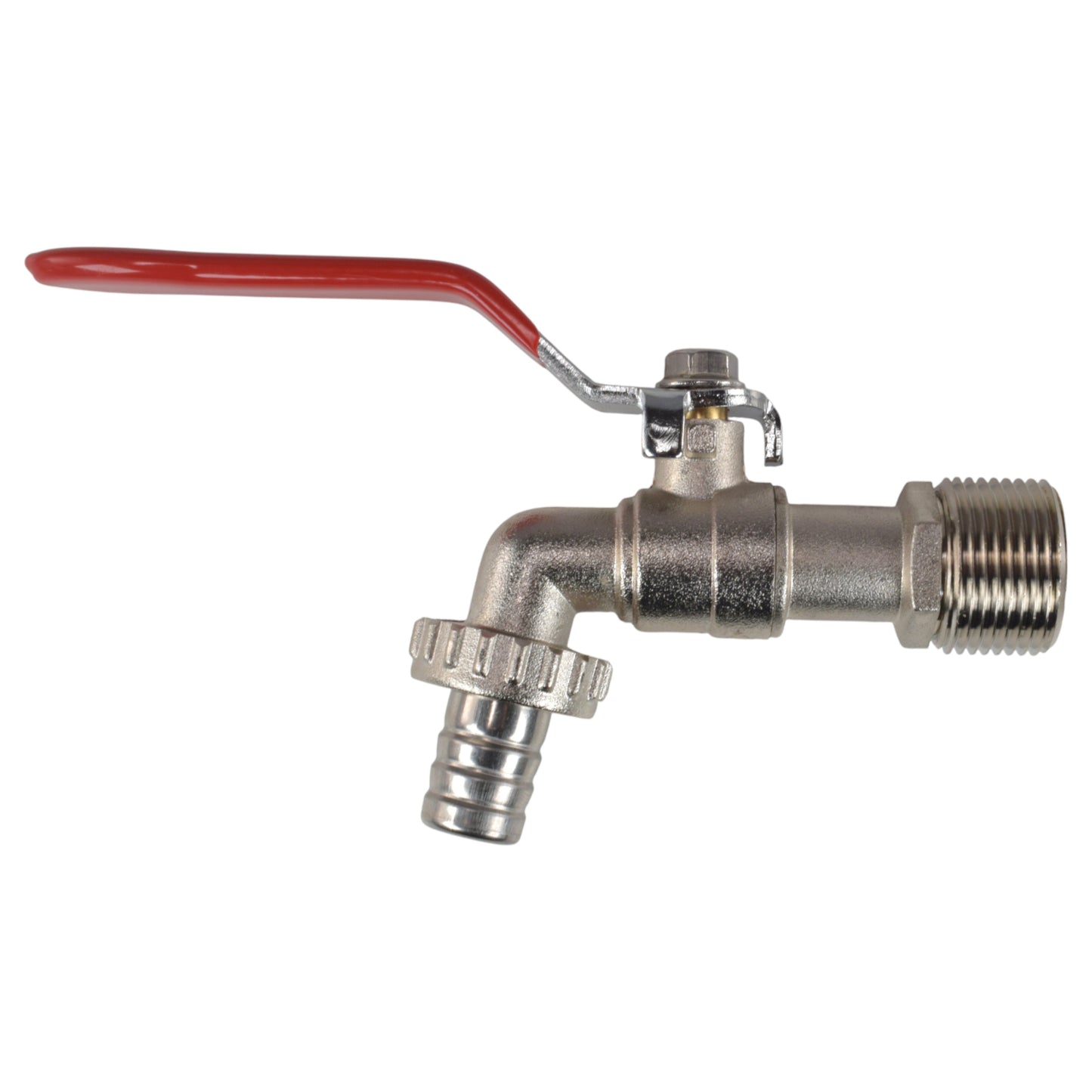 Lever Tap Kit with Barb/Quick Connect Outlet, 1/2" and 3/4" BSP Thread Inlet