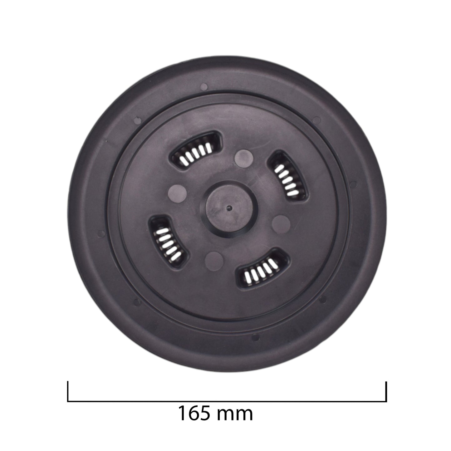 Mira Bowl Pot, Insert and Hole With Plug 240mm Gray