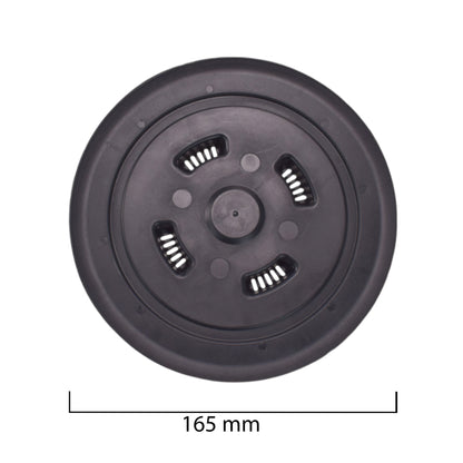 Mira Bowl Pot, Insert and Hole With Plug 240mm White
