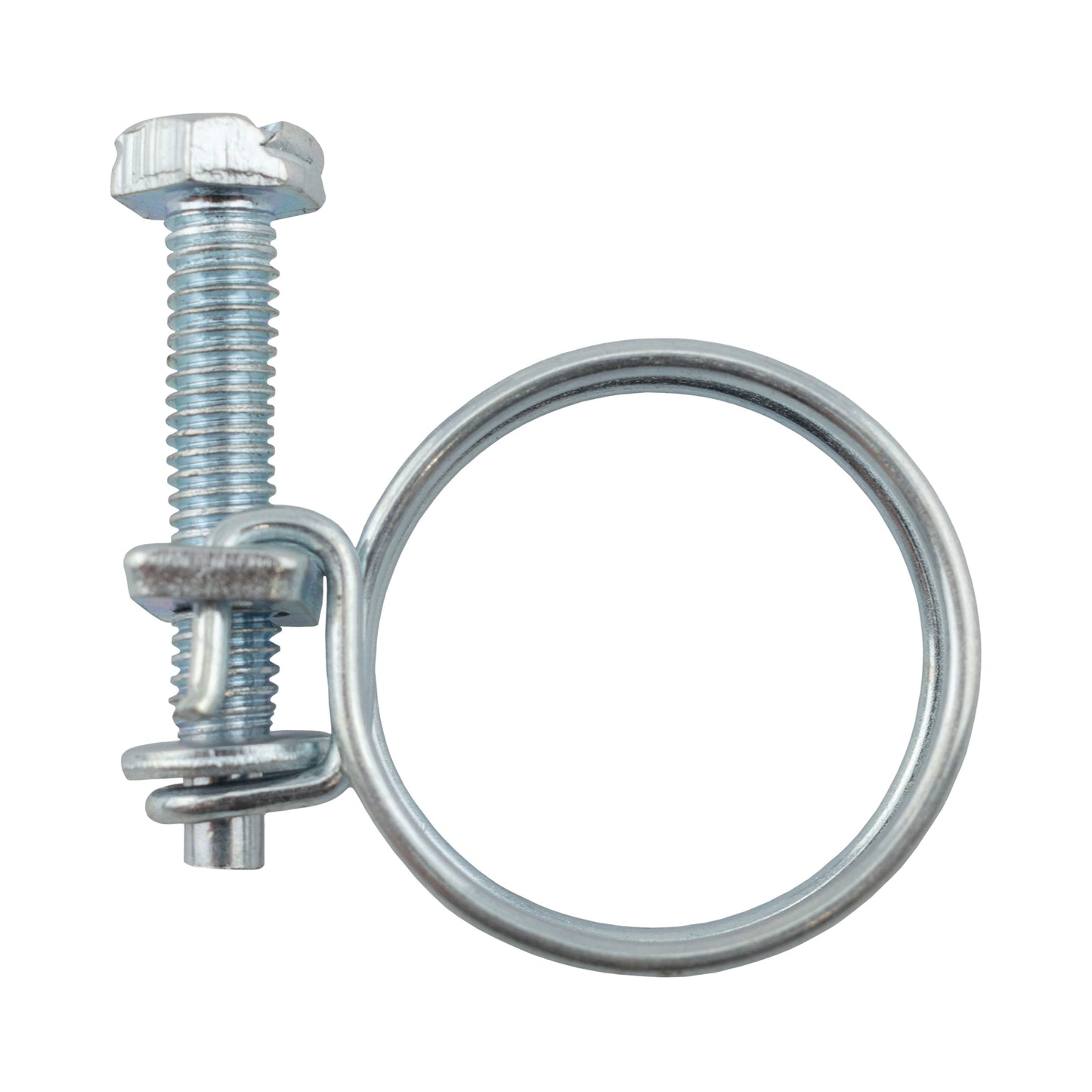 Double Wire Hose Clamp Galvanised 13mm-16mm