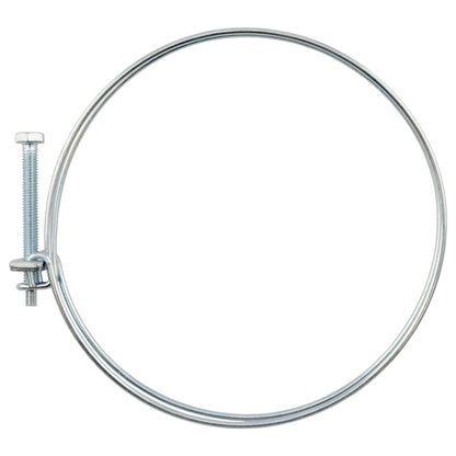 Double Wire Hose Clamp Galvanised 98mm-105mm
