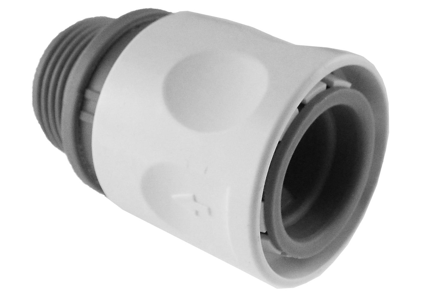 In-Line BSPF Valve with 2 x Hose Connectors WL
