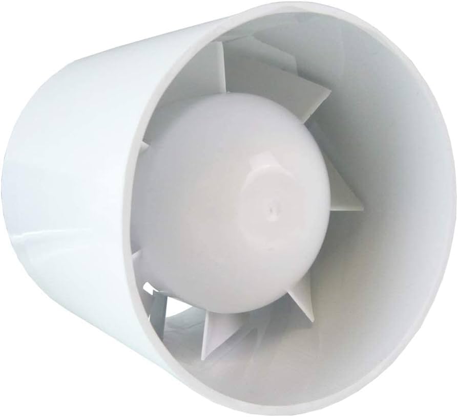Euro 3 In Line Bathroom Fan 150mm