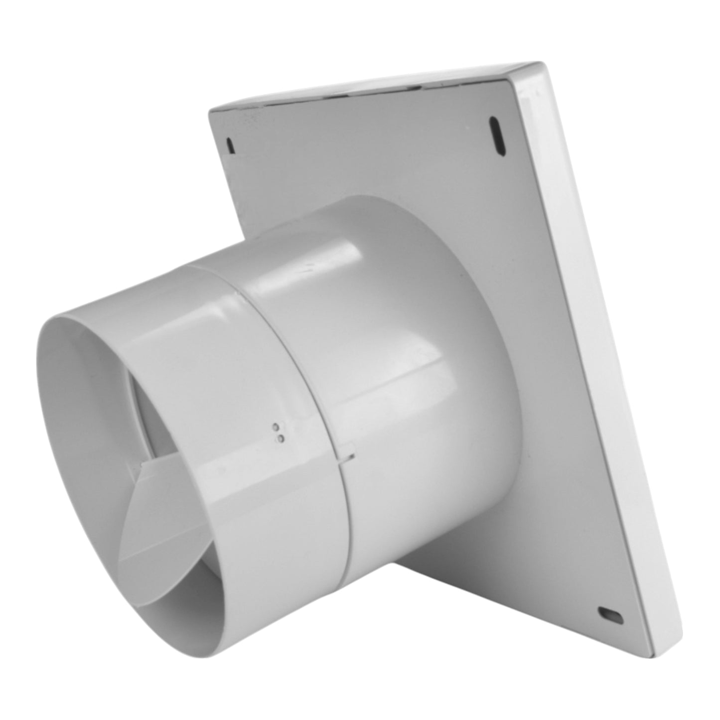 Through Wall Ventilation Kit - STYL Fan with Timer and Brown External Vent