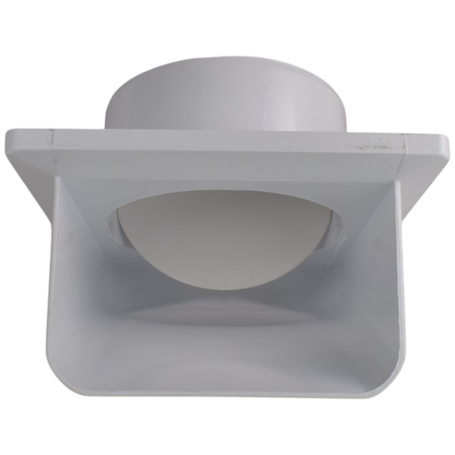 Through Wall Ventilation Kit - STYL Fan with Timer/Humidistat and White External Vent