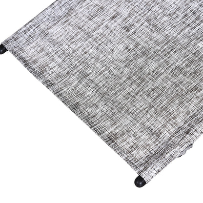 Outsunny Steel Frame Zero Gravity Rocking Lounge Chair With Pillow Grey