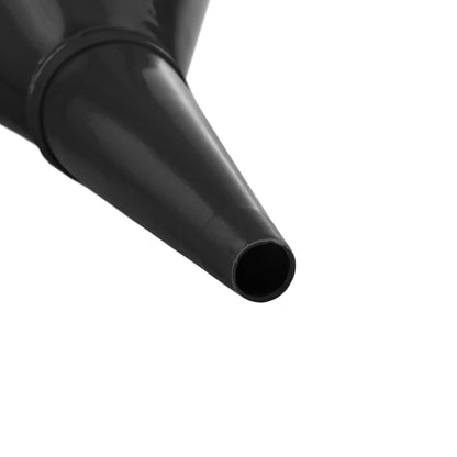 Angled Car Fuel Funnels with Filter (Black & Green)