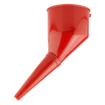 Angled Car Fuel Funnels with Filter (Black & Red)