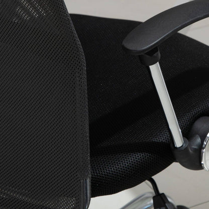 Ergonomic Office Chair Mesh Chair with Adjustable Height Tilt Function Black