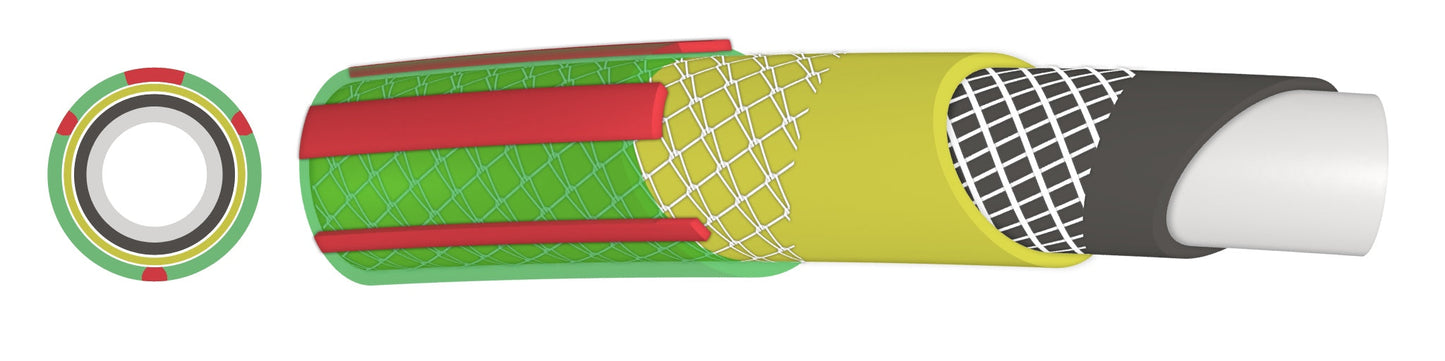 Premium Garden Hose Set Green