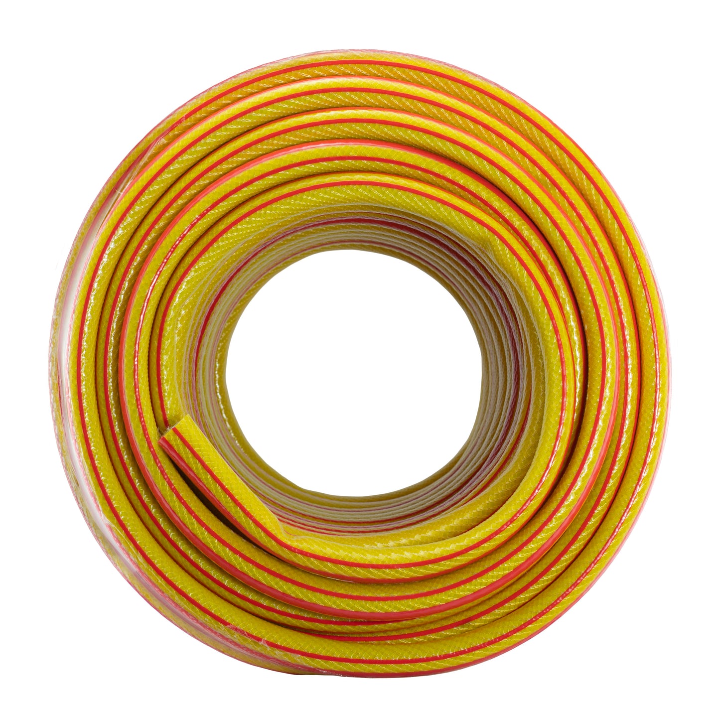 Premium Garden Hose Yellow with Brass Hose Connectors