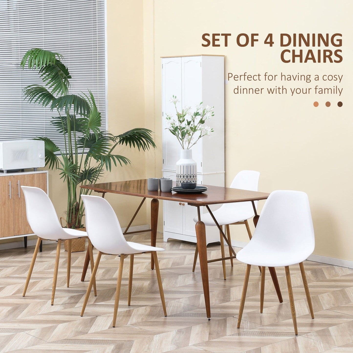 Modern Dining Chairs Set of 4