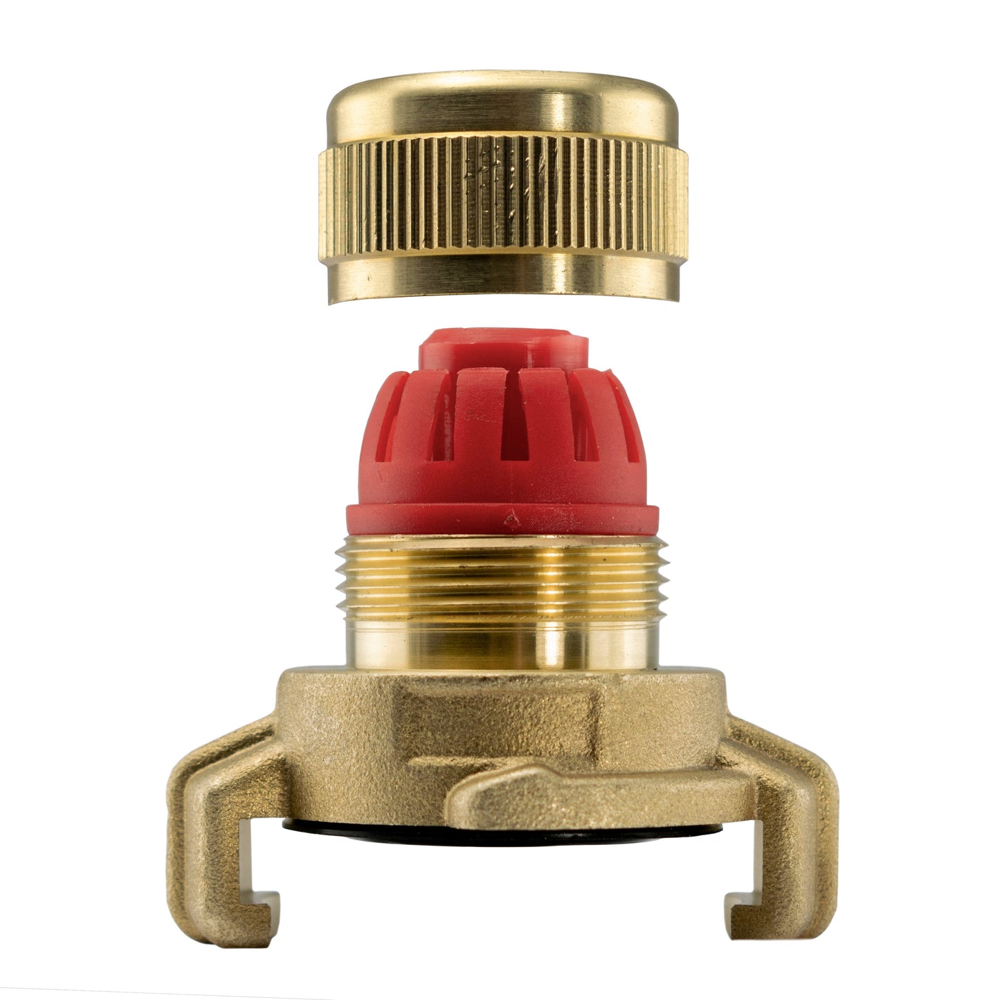 Geka Type Brass Claw Set – 25mm Barb and 1/2” Hose Connector