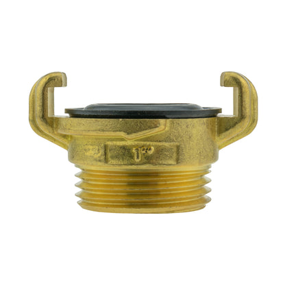 IBC 2” S60X6 Cap with BSPM-F Lever Valve and Geka Type Fitting