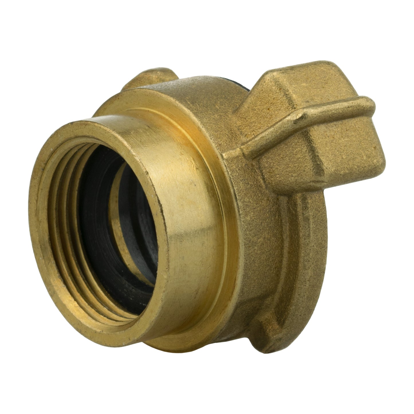 Two Way Tap Splitter Brass 3/4" BSP with Geka Type Outlets