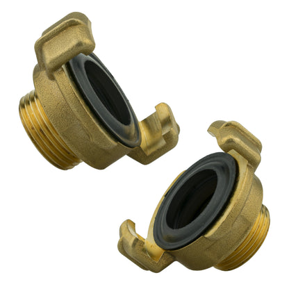 Wall Flange Kit 25mm MDPE + Bib Valve + Geka